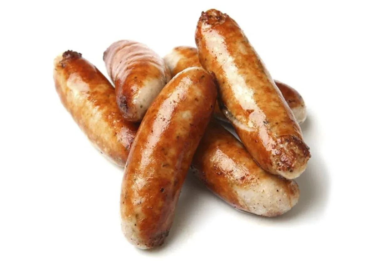 Vacuum cooling cooked sausages 69729505